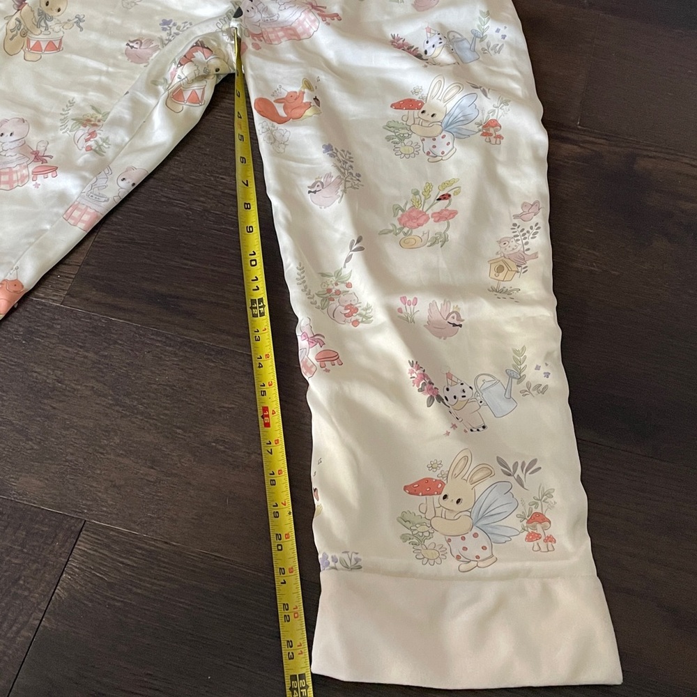Pajamas Set with CuteAnimal Floral Print - Picture 16 of 16